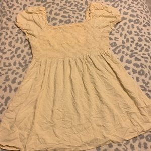 yellow arizona jean co. dress